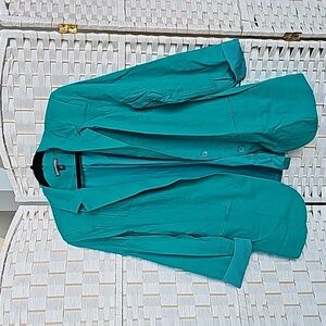 Jessica London Jade Linen Blend Blazer -14W